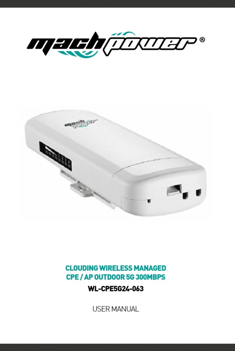 MachPower WL-CPE5G24-063 User manual