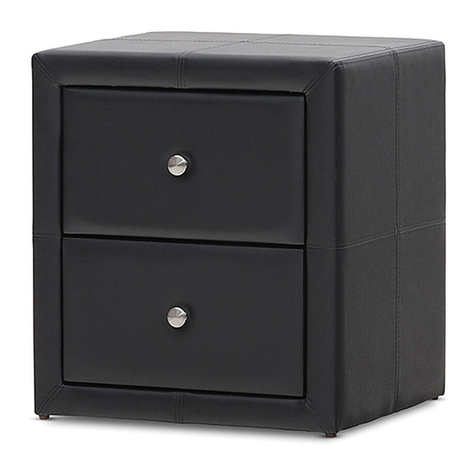 Amart Furniture BARDOT 62626 Assembly instruction