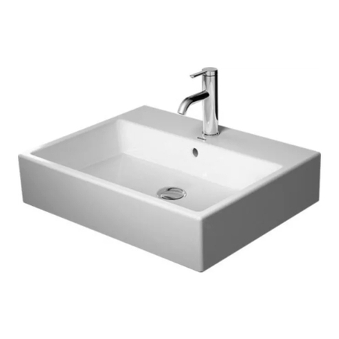 DURAVIT Vero Air 760418 User manual DURAVIT Vero Air 760418 User manual