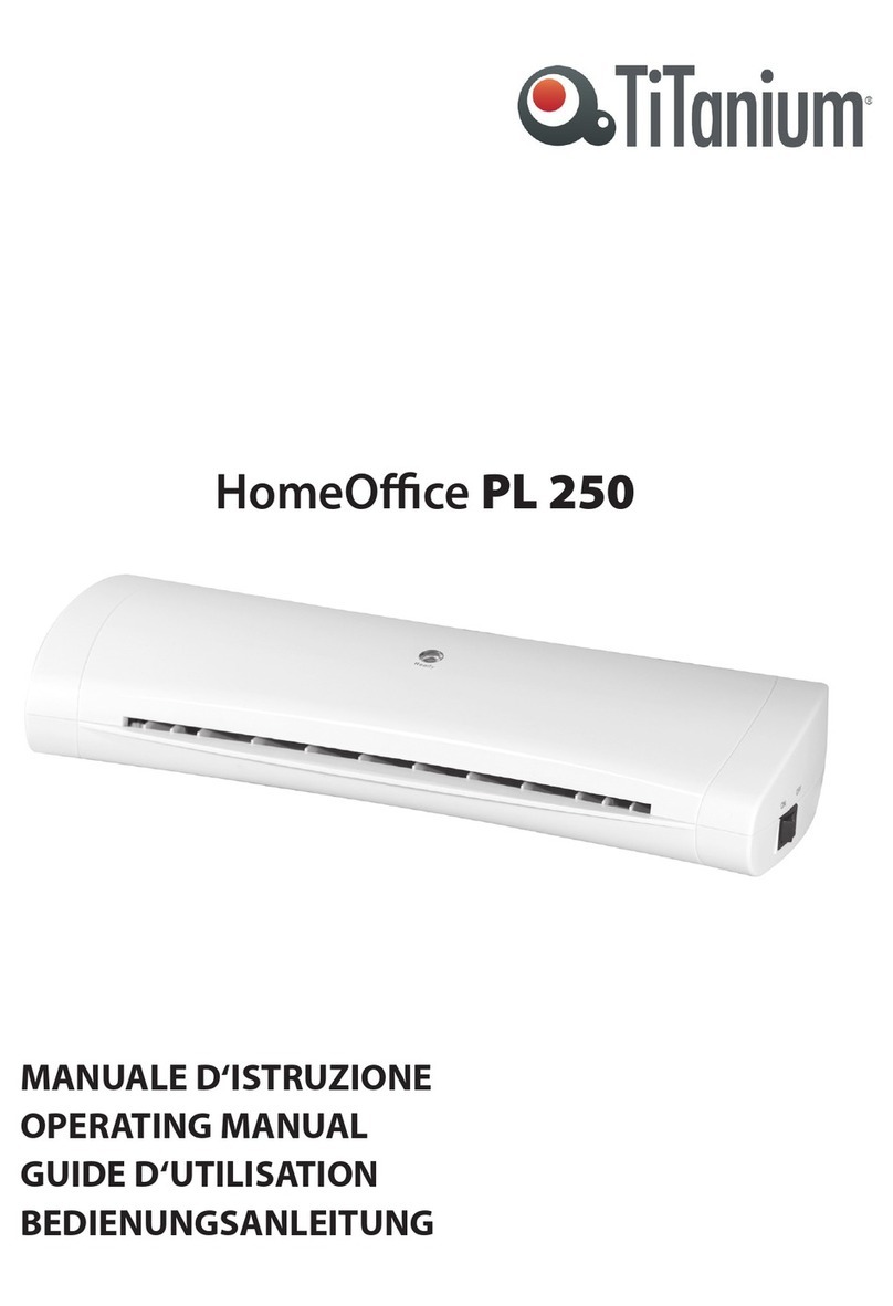 Titanium HomeOffice PL 250 operating manual