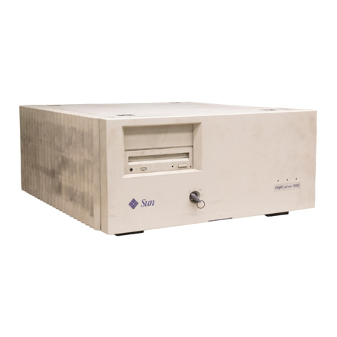 Sun Microsystems SunSwift SPARCserver 1000 User manual