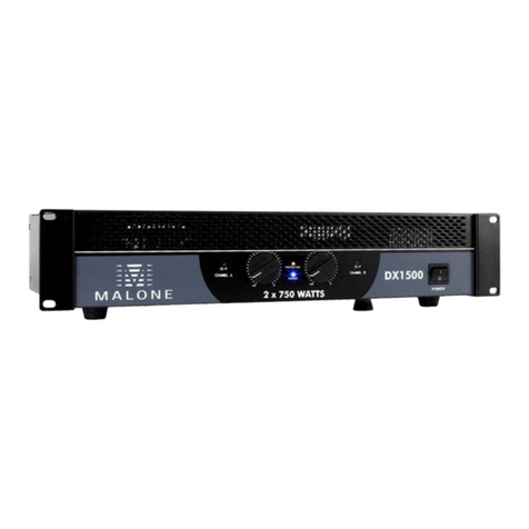 Malone DX Series manual
