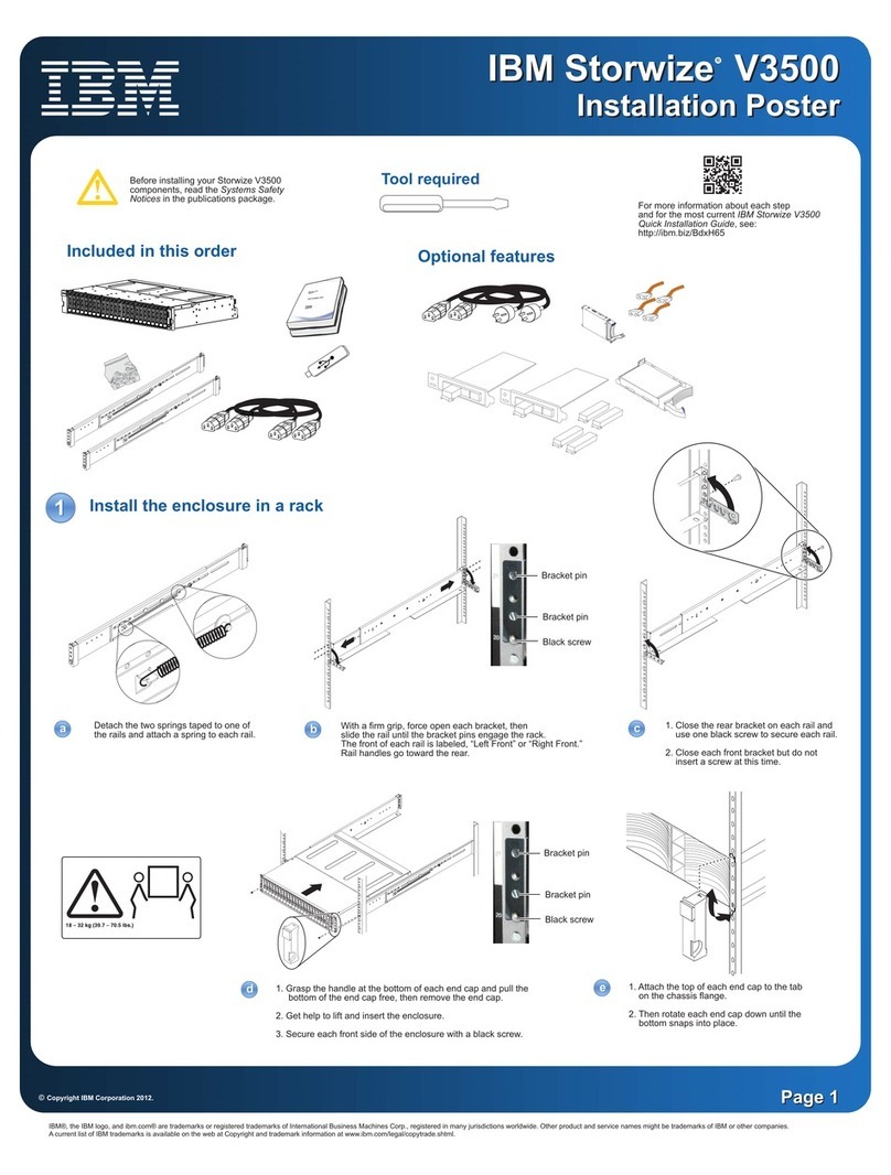 IBM Storwize V3500 User manual