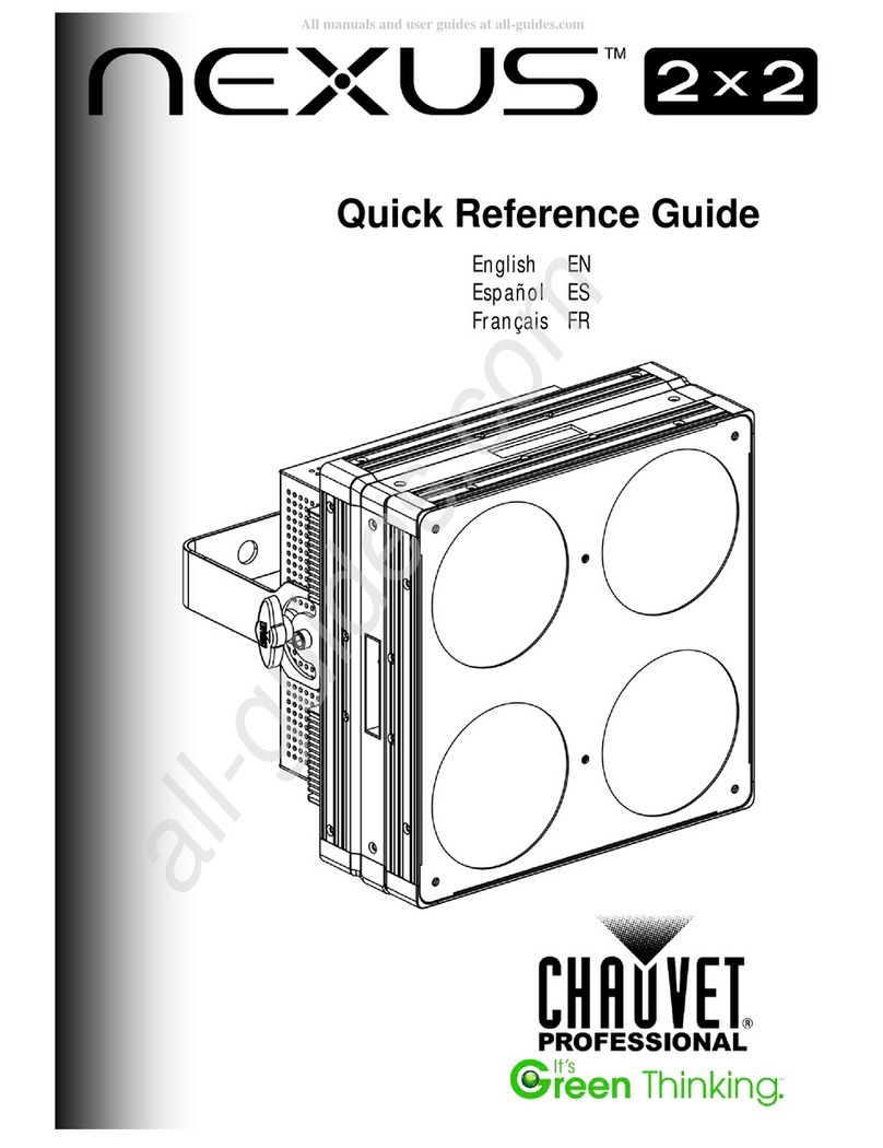 Chauvet Professional Nexus 2x2 User manual