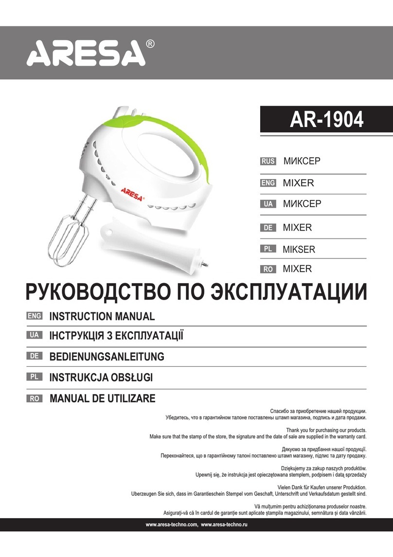 ARESA AR-1904 User manual