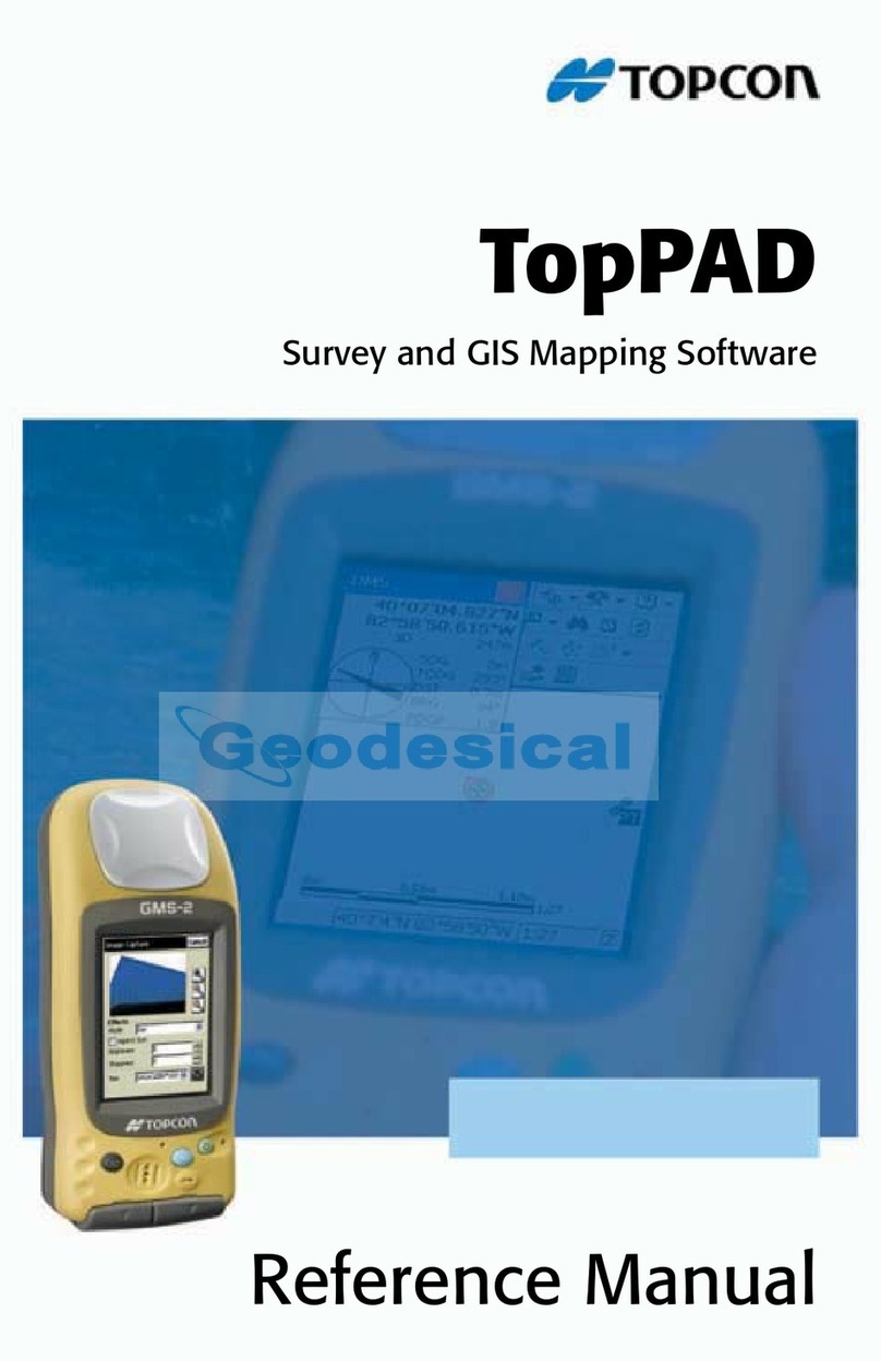 Topcon TopPad Reference manual