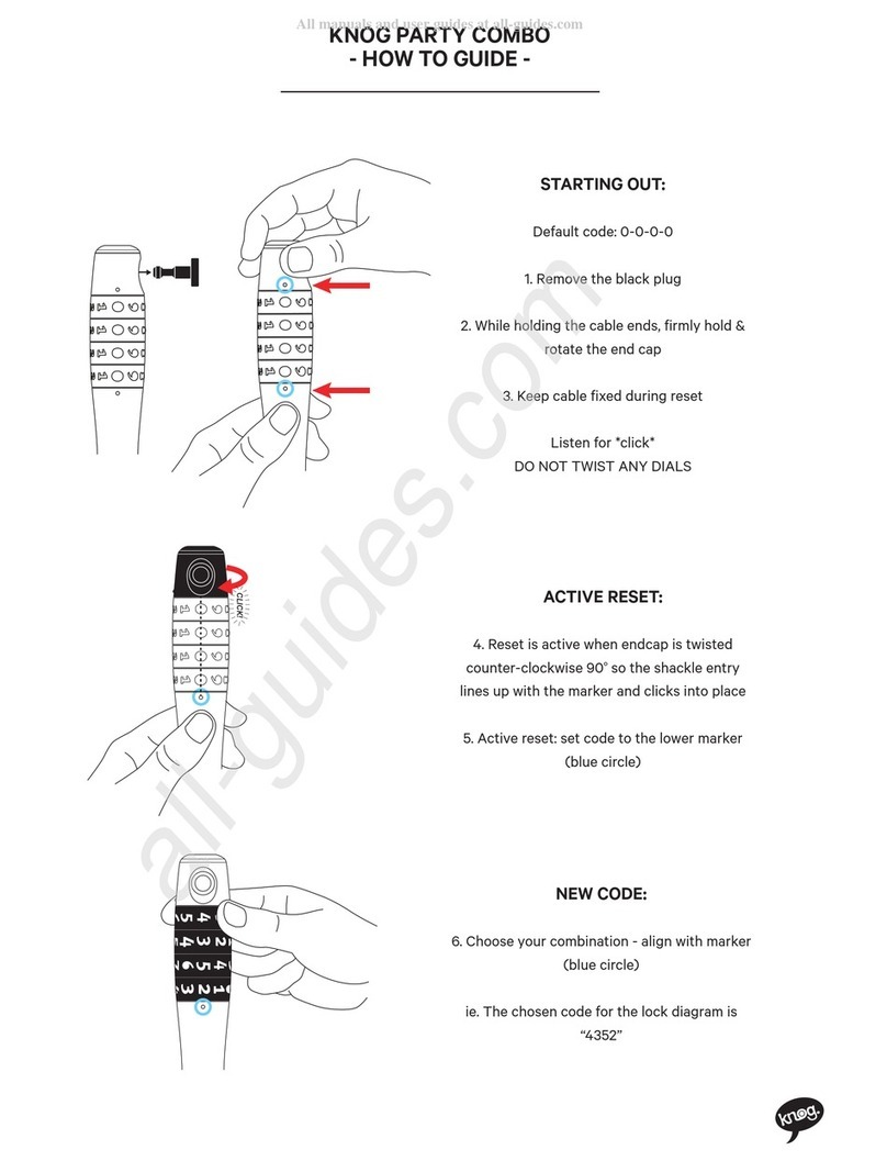 Knog PARTY COMBO How-to guide