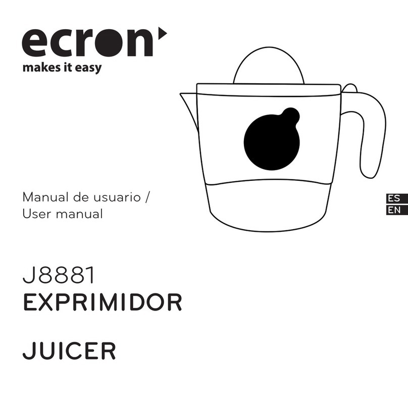 ECRON J8881 user manual