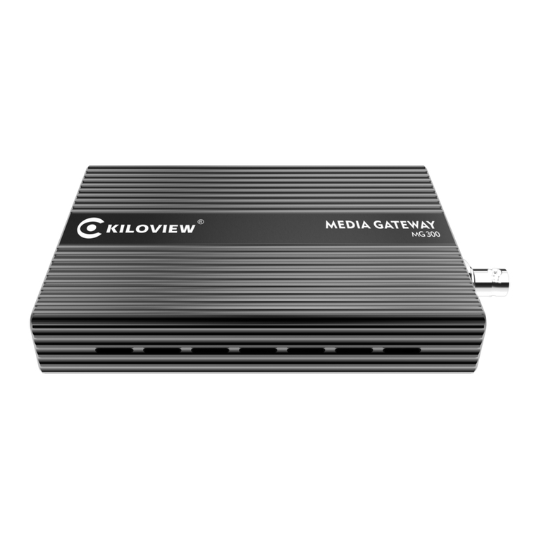 Kiloview MG300 User manual