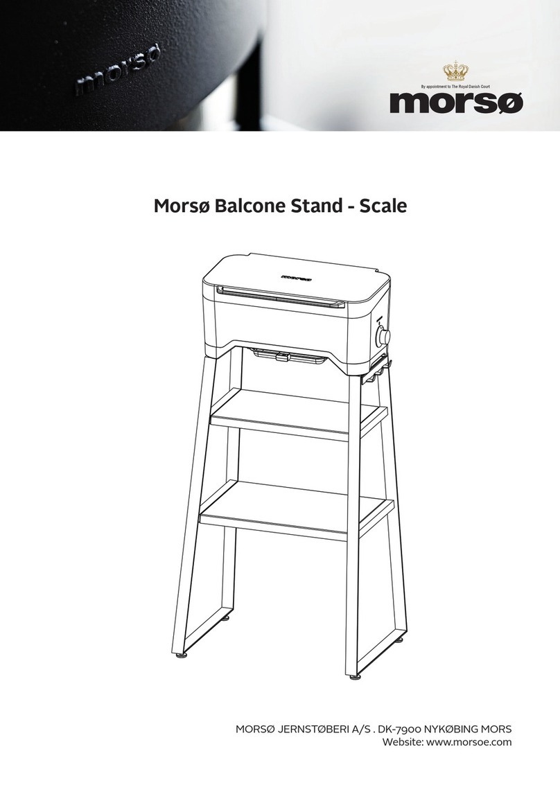 Morso Balcone Stand - Scale manual