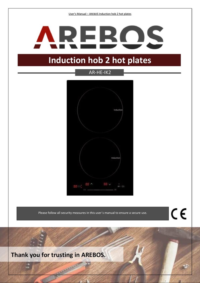 AREBOS AR-HE-IK2 User manual