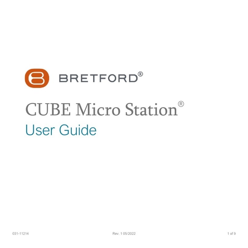 Bretford CUBE Micro Statio User manual