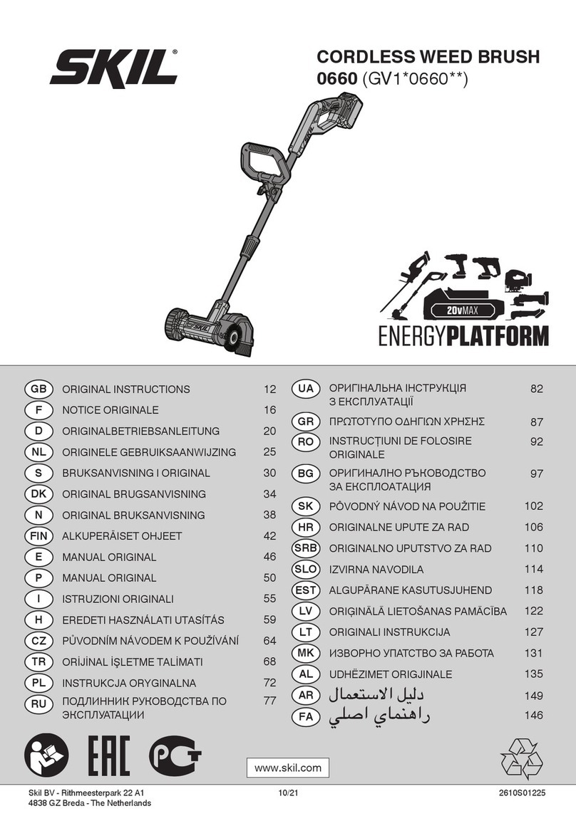 Skil GV1 0660 Series Original instructions