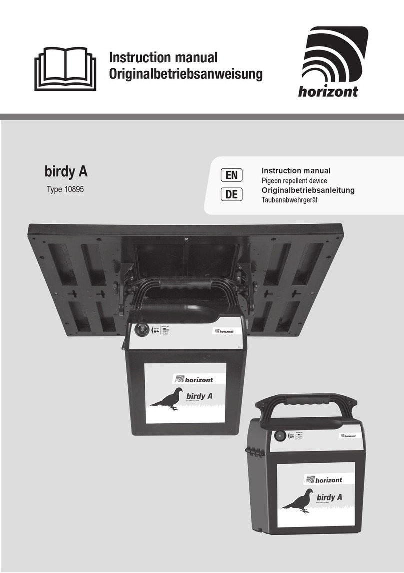 Horizont birdy A instruction manual