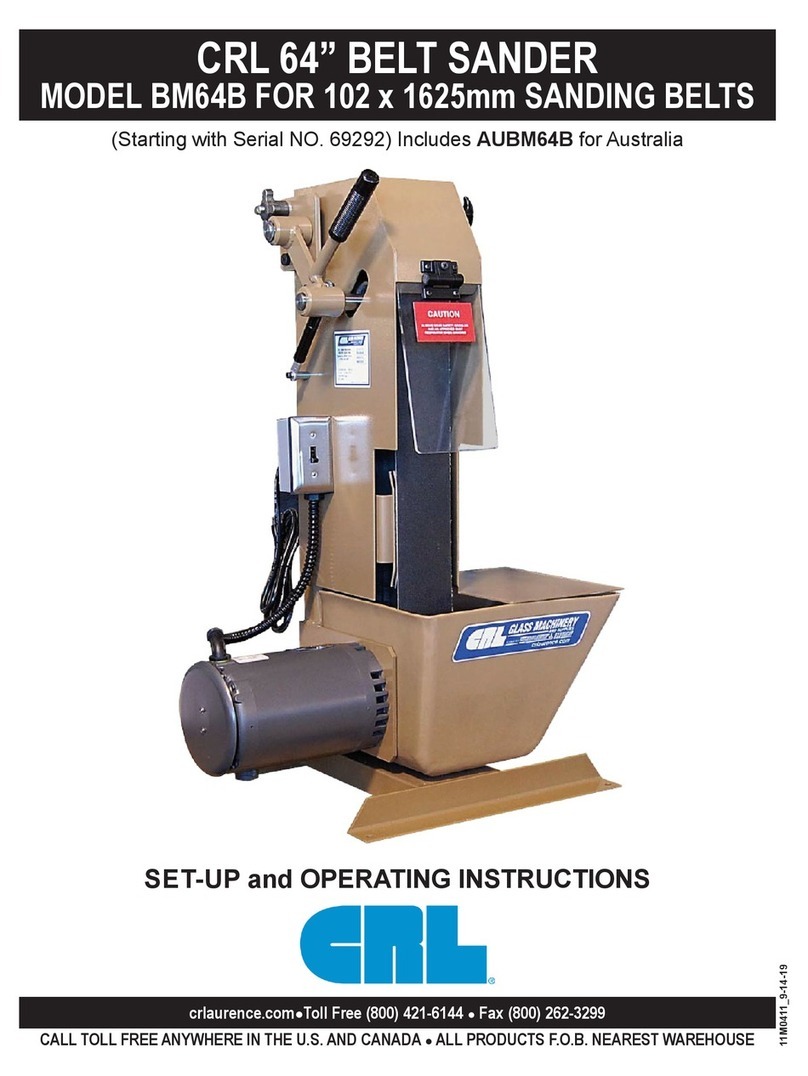 CRL BM64B Set up and operating instructions