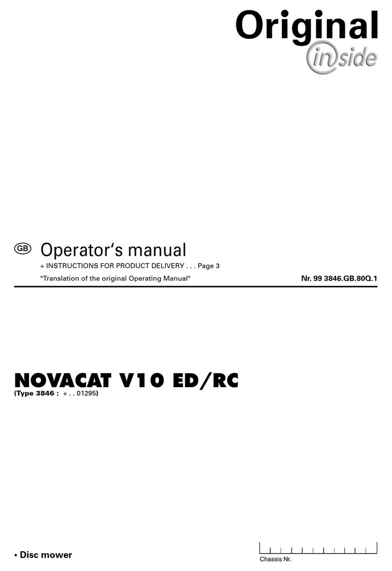 NOVACAT V10 ED Translation of the original operating manual