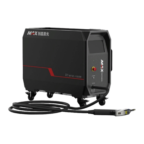 MAXPhotonics X1-MFSC-1500W User manual