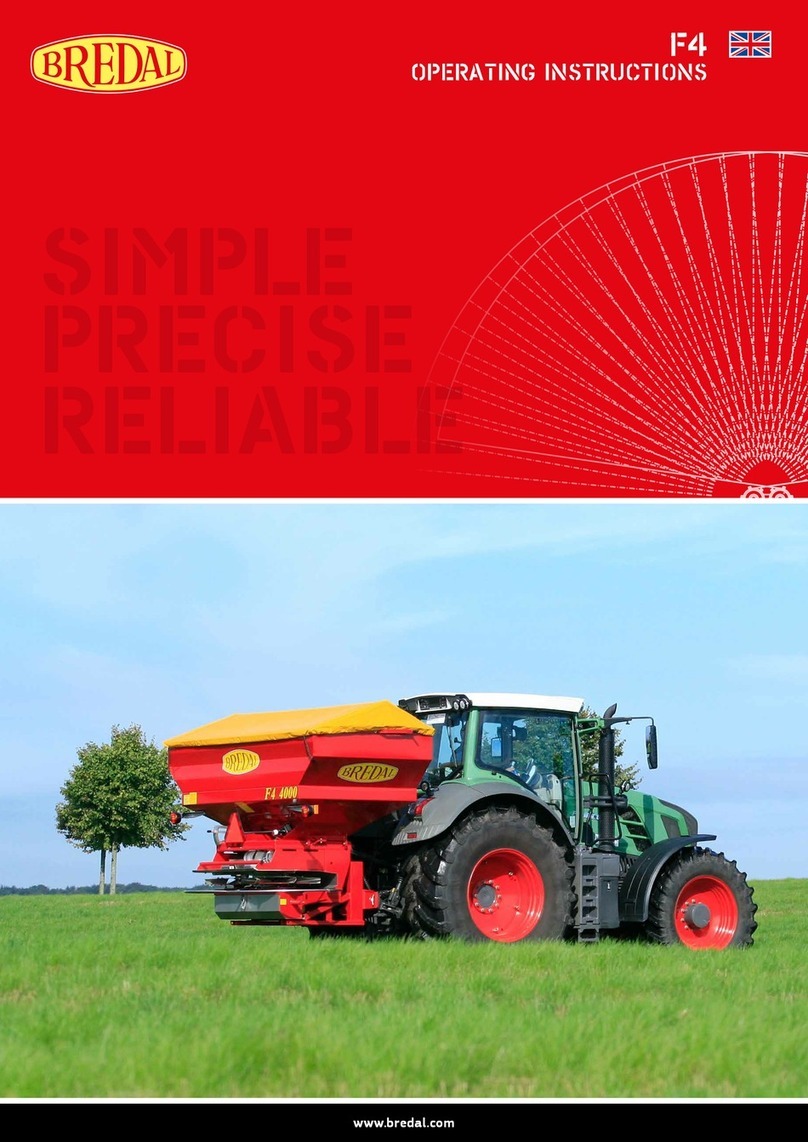 Bredal F4 operating instructions