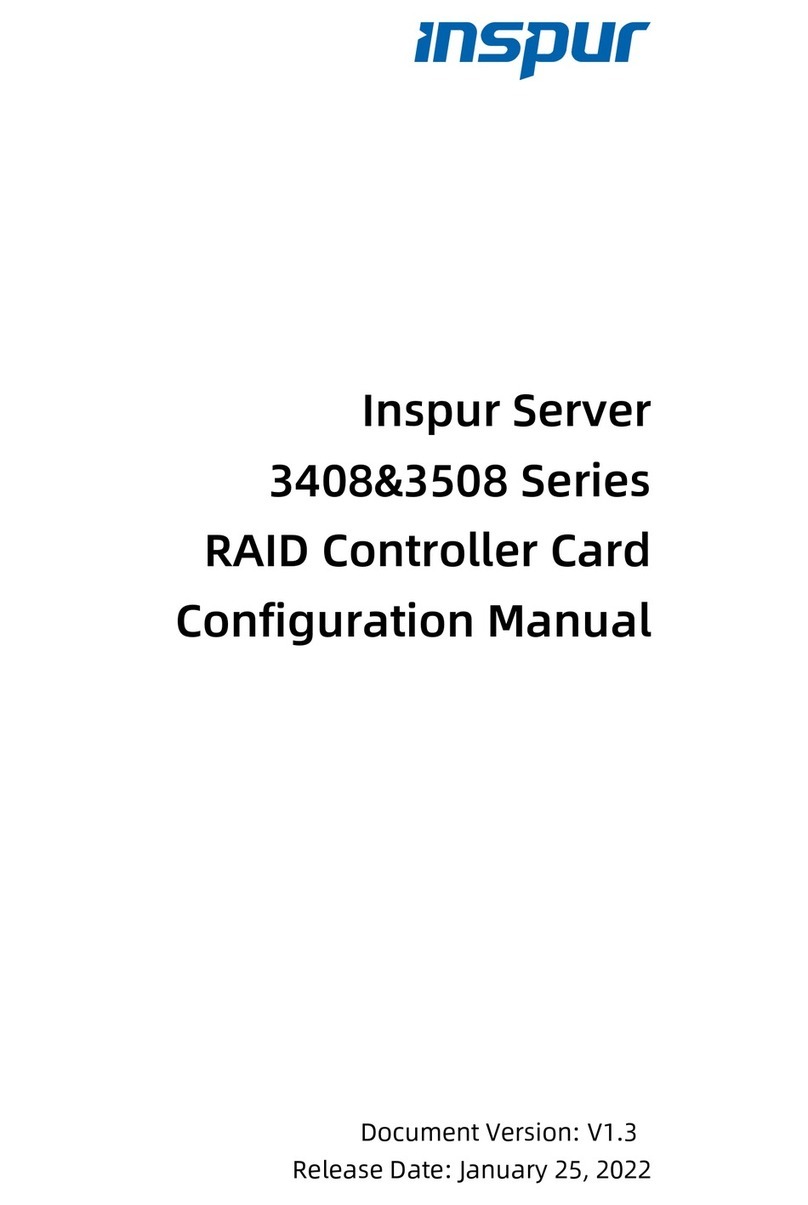 Inspur 3408 Series Instruction sheet Inspur 3408 Series Instruction sheet
