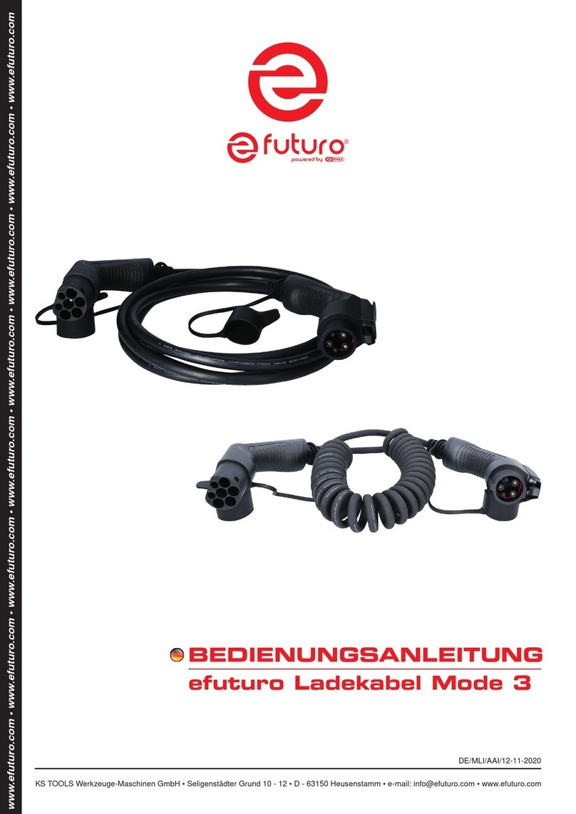 KS Tools efuturo Mode 3 operating instructions