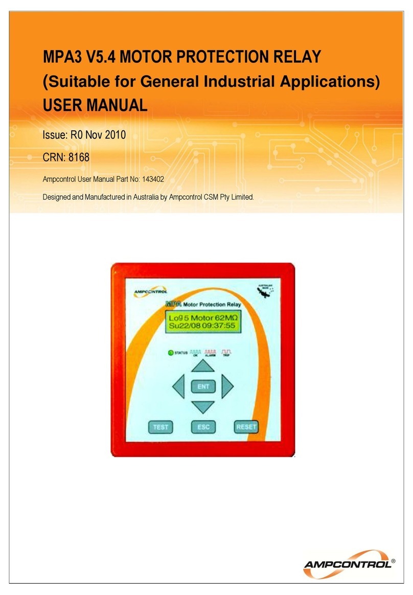 Ampcontrol MPA3 User manual