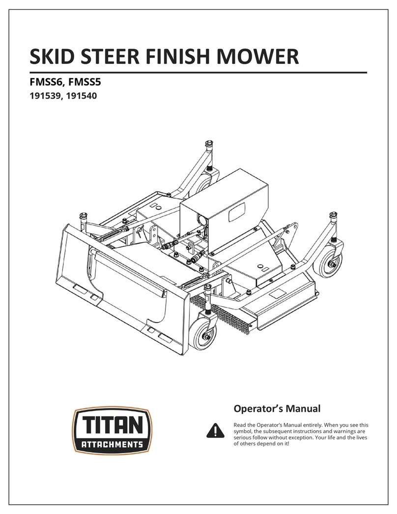 Titan Attachments FMSS6 Operator's manual