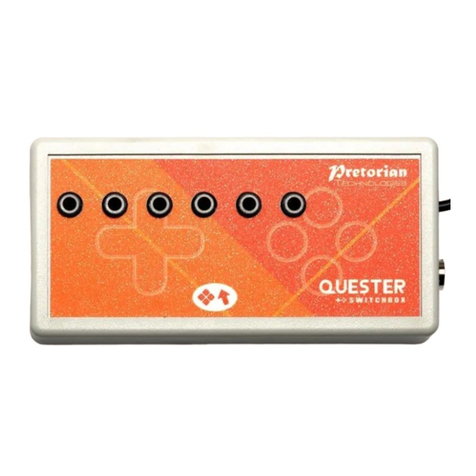 Pretorian QUESTER SWITCHBOX User manual