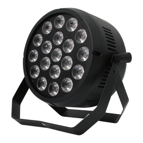 MegaLite Color Pick LED Par Q190 User manual