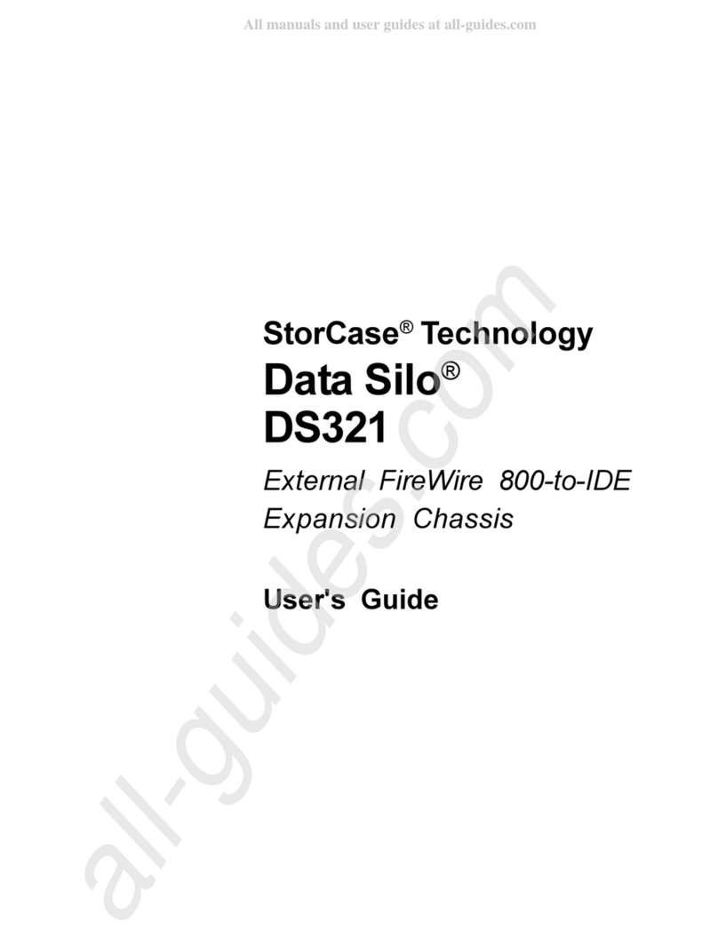 StorCase Technology Data Silo DS321 user manual