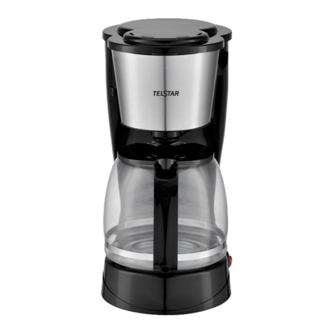 Telstar CAFETERA TCF012910CT manual