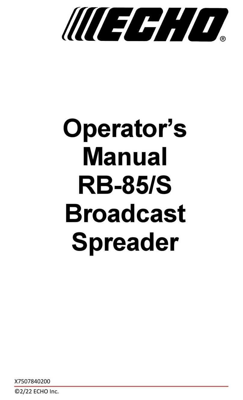 Echo RB-85 User manual