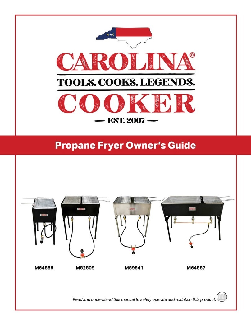 Carolina Cooker M64556 owner's guide