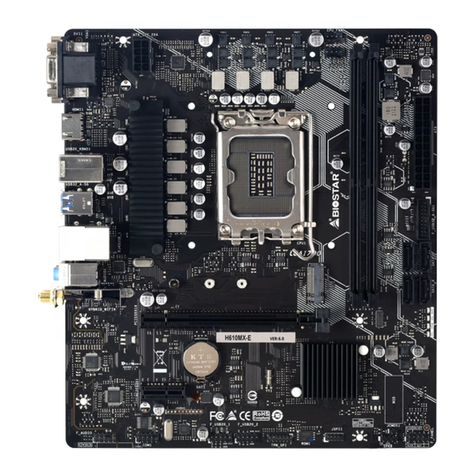Biostar H610MX-E User manual