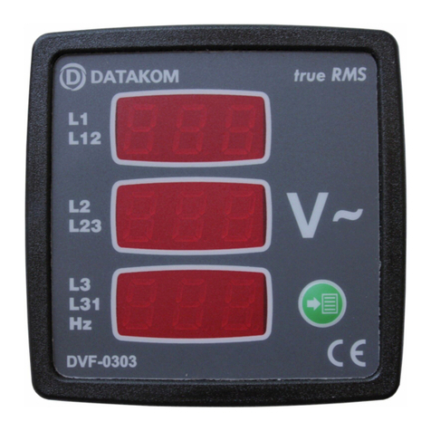 Datakom DVF-0303 quick start guide