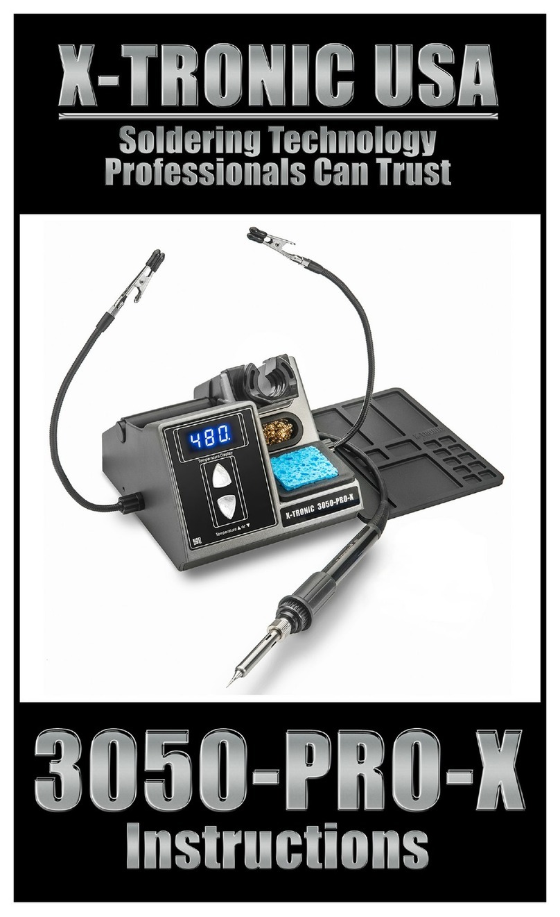 XTRONIC 3050-PRO-X instructions