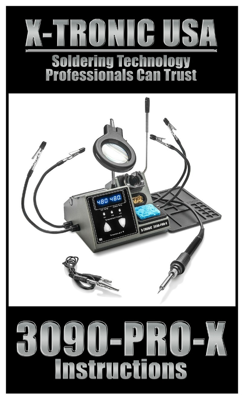 XTRONIC 3090-PRO-X instructions