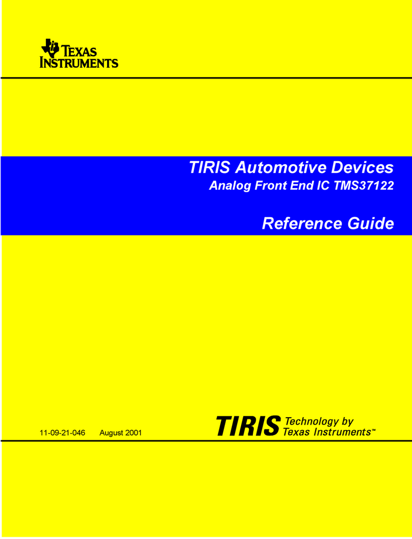 Texas Instruments TRIS TMS37122 reference guide