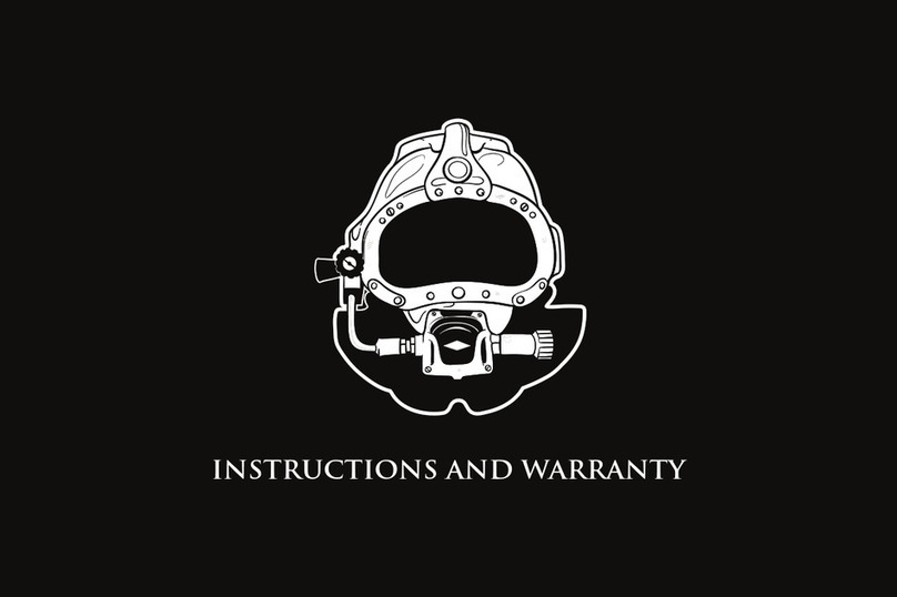 Kirby Morgan WR 300 METERS Instructions and warranty
