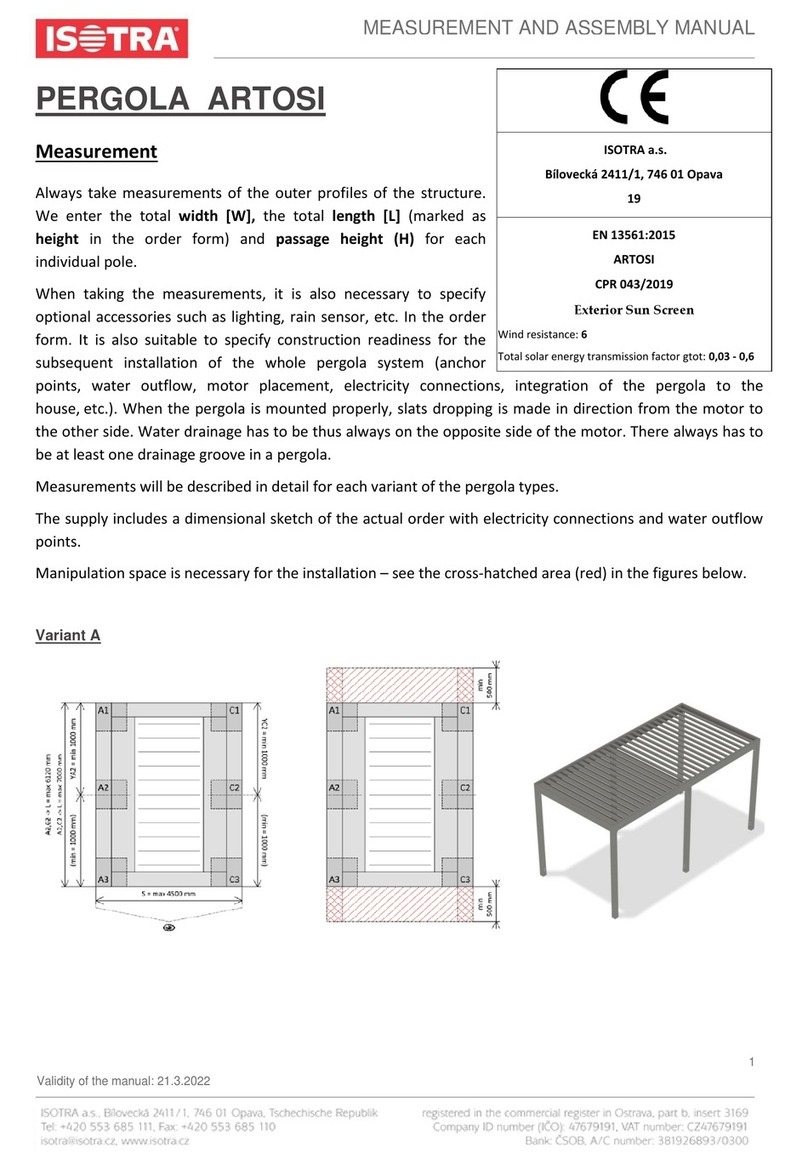 Isotra ARTOSI User manual