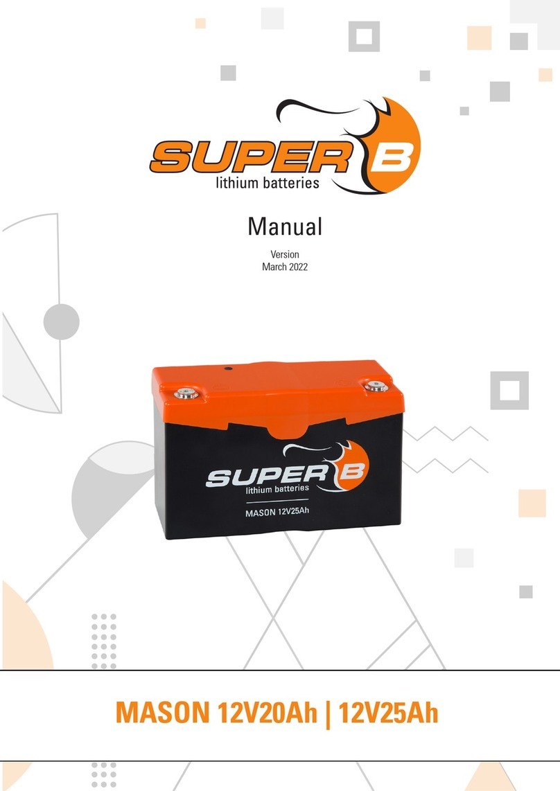 Superb MASON 12V20Ah manual