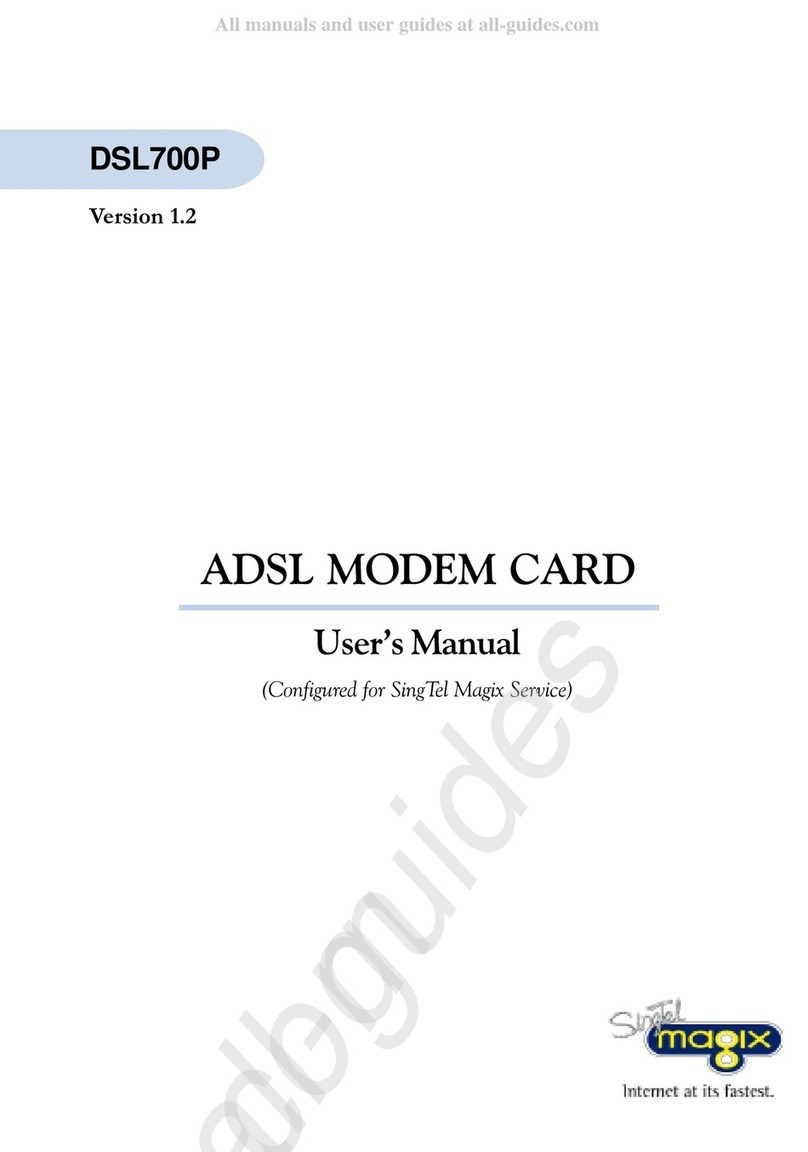Aztech DSL700P user manual
