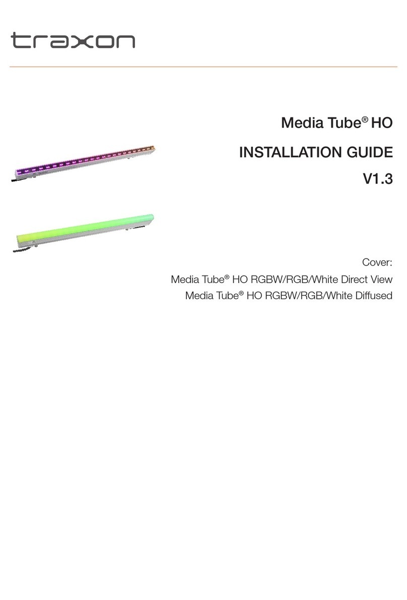 Traxon Media Tube HO User manual