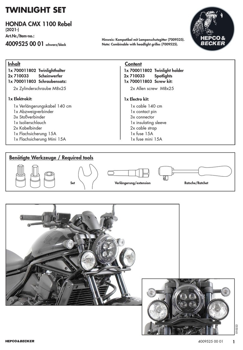 hepco & becker 4009525 00 01 User manual