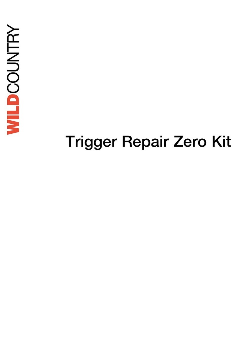 Wild Country Trigger Repair Zero Kit quick start guide