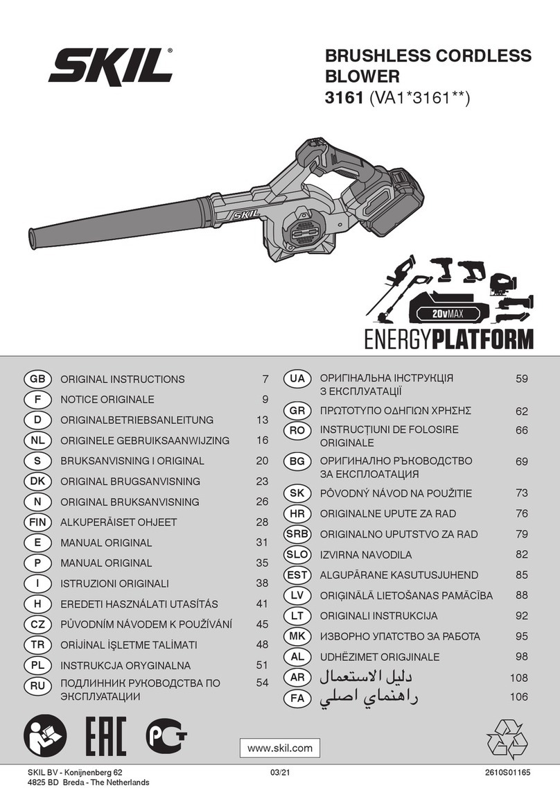 Skil 3161 Original instructions