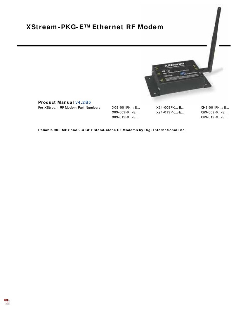 Digi XStream-PKG-E X09-001PK E Series User manual