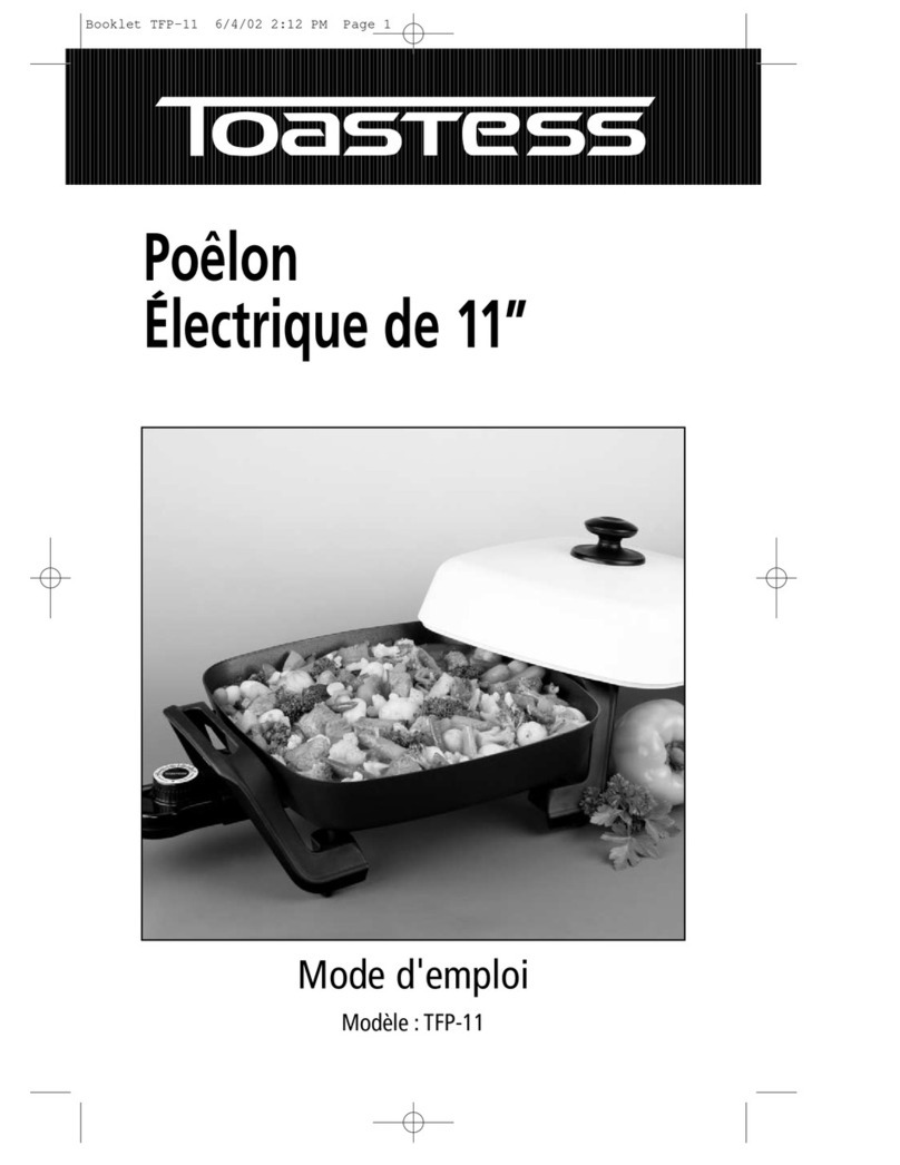 Toastess TFP-11 User manual