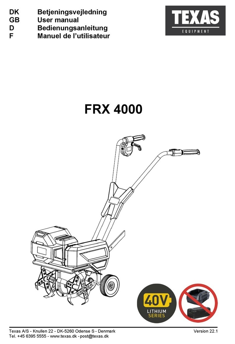 Texas Equipment FRX 4000 user manual