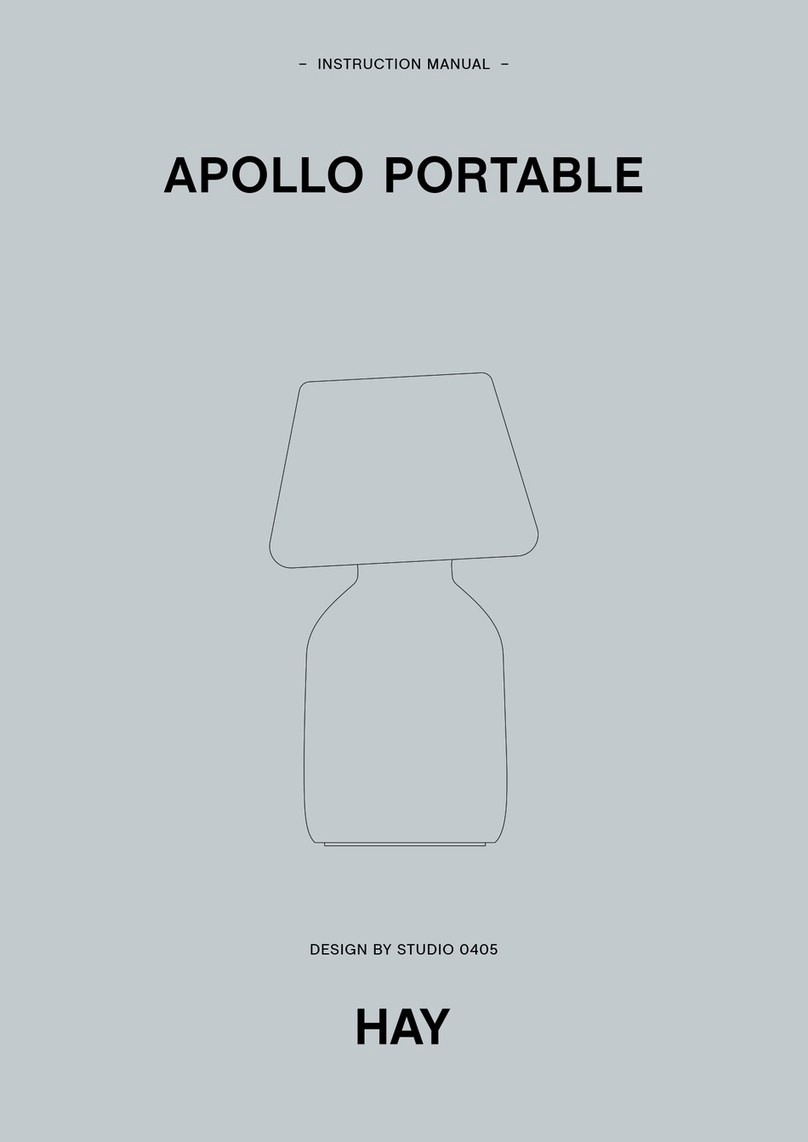Hay APOLLO PORTABLE instruction manual