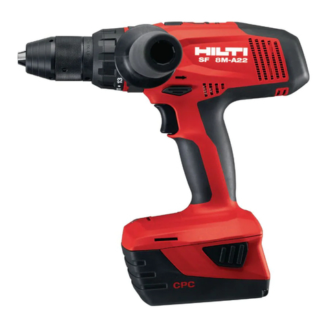 Hilti SF 8M-A22 User manual